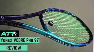 Yonex VCORE Pro 97 Racket Review [upl. by Siuoleoj184]