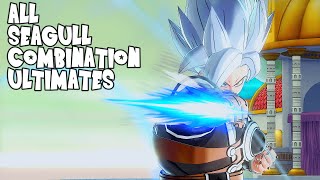 ALL SEAGULL COMBINATION ULTS dbxv2 xenoverse2 xv2 [upl. by Olocin]