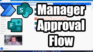 How to Send a Microsoft Form Approval to a Manager Using Power Automate  2023 Tutorial [upl. by Kentiga]