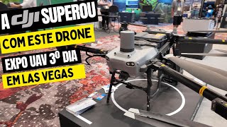 A DJI SUPEROU com este DRONE EXPO UAV 3º DIA [upl. by Eniamej274]