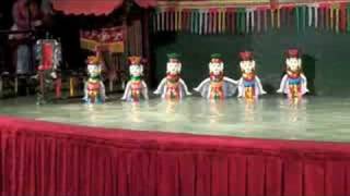 Vietnamese Water Puppet Show 2008 Part 3 [upl. by Eignat]