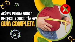 ¿Cómo perder grasa visceral y subcutánea Guía completa [upl. by Garrity]