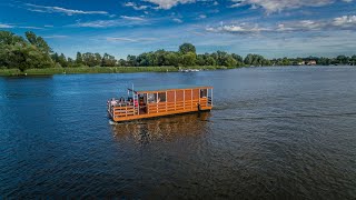 Hausboot mieten in Brandenburg und Mecklenburg mit Charterschein [upl. by Anaic]