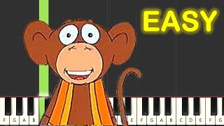 Once Upon A Time In Letterland Theme Song Piano Tutorial [upl. by Hibbs]