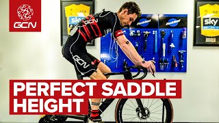 Finding The Perfect Saddle Height For Cycling [upl. by Rudd]