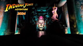 Indiana Jones Adventure Ride  Disneyland 4K POV [upl. by Ardnaid]