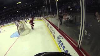 Ref Todd Anderson wears a GoPro during Frozen Faceoff Championship Game [upl. by Garret]