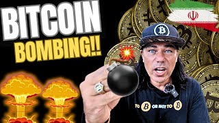 WILL IRAN BOMBING STOP THE BITCOIN BULL RUN [upl. by Anire30]