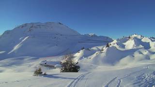 Winterwanderweg Kriegeralpe  Lech Zürs am Arlberg [upl. by Bethesda]