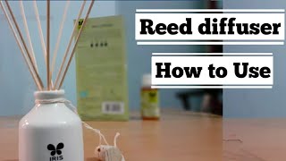 Reed diffuser how to use [upl. by Fennie]