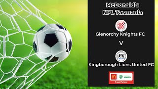 McDonalds National Premier League Round 5 Glenorchy Knights v Kingborough Lions [upl. by Jasik428]