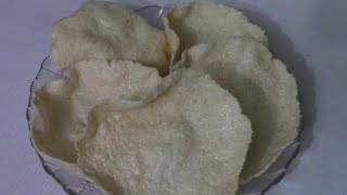 पोह्याचे खमंग पापड घरी बनविण्याची पद्धतकोकण स्पेशल पोहा पापडRice flakes Papad Kokan Special recipe [upl. by Idzik657]