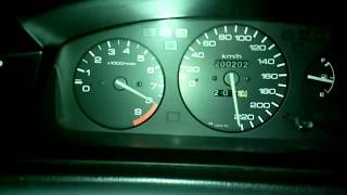 Honda Civic eg6 vti DB  top speed 16 stock motor [upl. by Essirahc8]