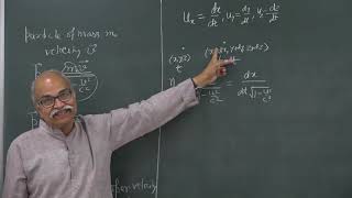 Ep14HC Verma 4Vectors for Velocity and momentum by HC Verma  in hindi  theory of relativity [upl. by Odericus]