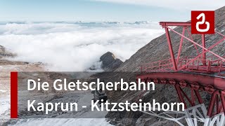 Gletscherbahn Kaprun  Kitzsteinhorn  Spektakuläre hohe Seilbahnstütze [upl. by Alael426]