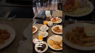 Breakfast at De Lanna Hotel Chiang Mai Thailand travel vacation food [upl. by Hadihahs]