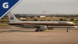 Boeing 757 Overspeed Alarm  Master Warning [upl. by Yarehs]