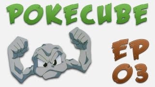 Maldito Geodude  Pokecube Minecraft e Pokemon  Epi  03 [upl. by Namwen]