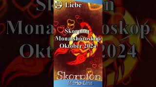 Skorpion LIEBE ❤️ Horoskop Oktober 2024 [upl. by Brande]