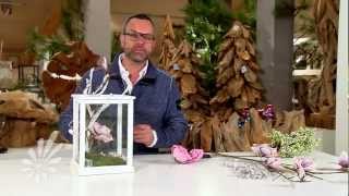 Lantaarn decoreren met takken en bloemen met Romeo Sommers [upl. by Tannie]