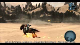 Darksiders Walkthrough  The Ashlands Boss Fight Stygian [upl. by Ydnas]