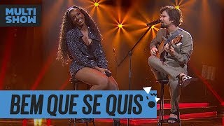 Bem Que Se Quis  IZA  Saulo Fernandes  Música Boa Ao Vivo  Música Multishow [upl. by Ahsyia384]