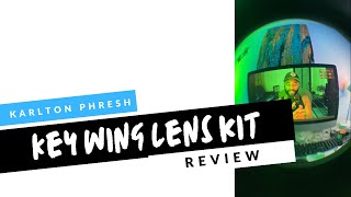 BEST Review amp Demo Of The KeyWing Smartphone Lens Kit [upl. by Judas]