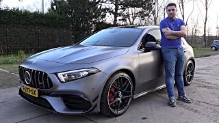 Dünyanın En Güçlü ve En Hızlı Hatchbacki  Yeni Mercedes A45 AMG  TRde Ilk Kez [upl. by Gittel601]