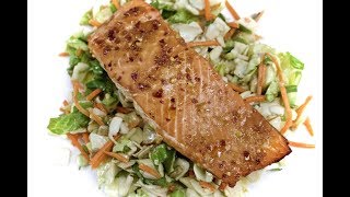 HOISIN AND MAPLE GLAZED SALMON  BAKED  EP 25 [upl. by Arihsa]