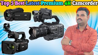 ✅ Top 5 Best 4K Camcorder In India 2024 With Price Latest Camcorder Review amp Comparison [upl. by Chaim]