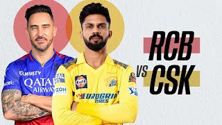 Scoreboard  RCB vs CSK  ipl2024 [upl. by Kerk120]