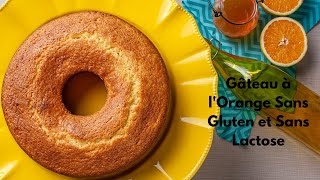 Gâteau à lOrange Sans Gluten et Sans Lactose [upl. by Koetke]