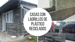 casas con ladrillos de plastico en colombia [upl. by Ramej]