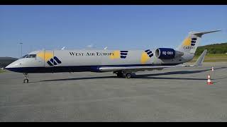 West Air Sweden Flight 294 CVR reconstruction [upl. by Tini184]