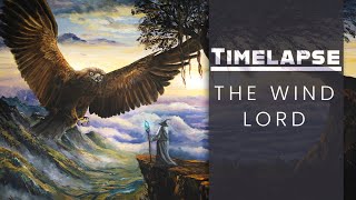 Timelapse The Windlord  Acrylic [upl. by Sirap]