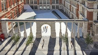 ALA unveils new entrance and subterranean gallery for Londons VampA museum [upl. by Sibella]