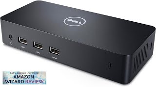 Dell USB 30 Ultra HD4K Triple Display Docking Station D3100 Black Review [upl. by Olney]