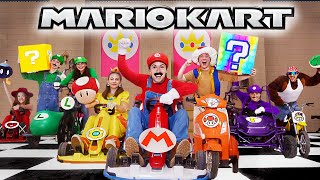 Mario Kart In Real Life 2 [upl. by Flessel]