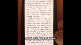 Using an Android Smartphone to Read eBooks [upl. by Atoked]