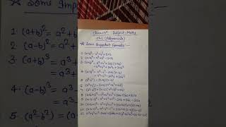 Important properties of polynomials class 9 Important Identity of polynomial class 9 [upl. by George]