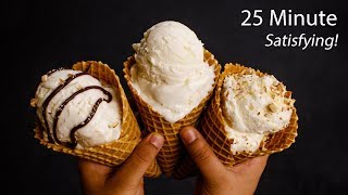 25 Minute Ice Cream Recipe using Amul Fresh Cream  CookingShooking [upl. by Shandie]