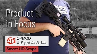 ATN OPMOD XSight 4K Pro 314x Smart Ultra HD Rifle Scope  Product In Focus  OpticsPlanetcom [upl. by Collie194]