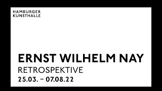 Livestream der Ausstellungseröffnung Ernst Wilhelm Nay Retrospektive [upl. by Shiff46]