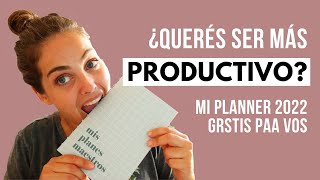 Planner 2022 pdf gratis  Descargalo aquí Imprimilo en tu casa [upl. by Aurea552]