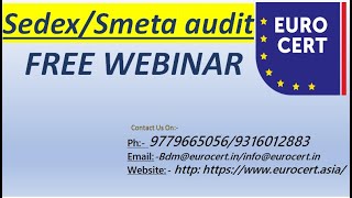 What is the cost of SEDEXSmeta audit [upl. by Aihsiym]