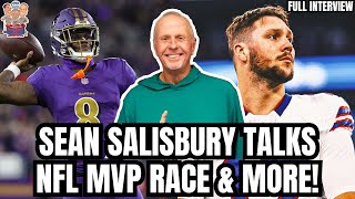 Former NFL QB Sean Salisbury talks Lamar Jackson amp Who He Thinks is LEADING the NFL MVP Race [upl. by Enneirda67]