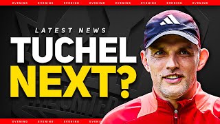 Tuchel To REPLACE Ten Hag Man Utd News [upl. by Adiahs268]