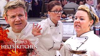 Heather Enters BtchMode as Ryan Needs a Change  Hells Kitchen [upl. by Ardnaid]