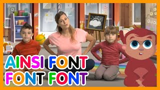 Ainsi font font font  Les Amis de Boubi Comptines pour enfants [upl. by Naehs]