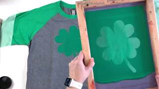 How to Make Multiple Shirts with Screen Printing and Your Vinyl Cutter [upl. by Ahgem]